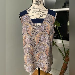 SELF stitch fix paisley cami/ tank